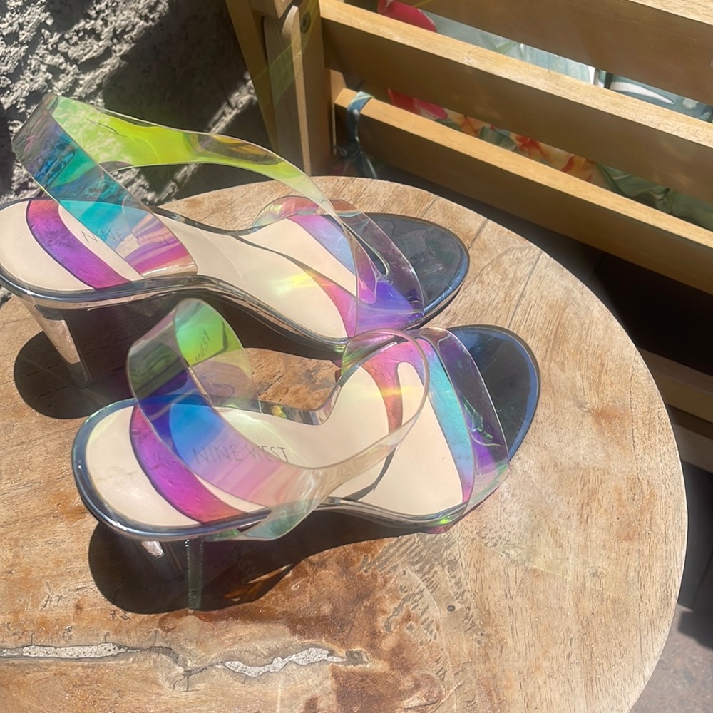 Unicorn color heels